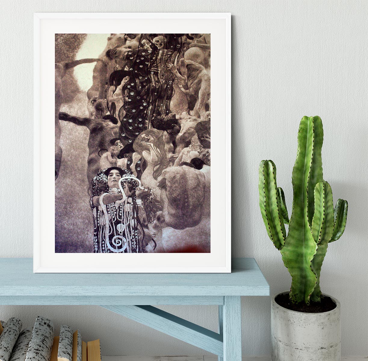 Medicine by Klimt Framed Print - Canvas Art Rocks - 5
