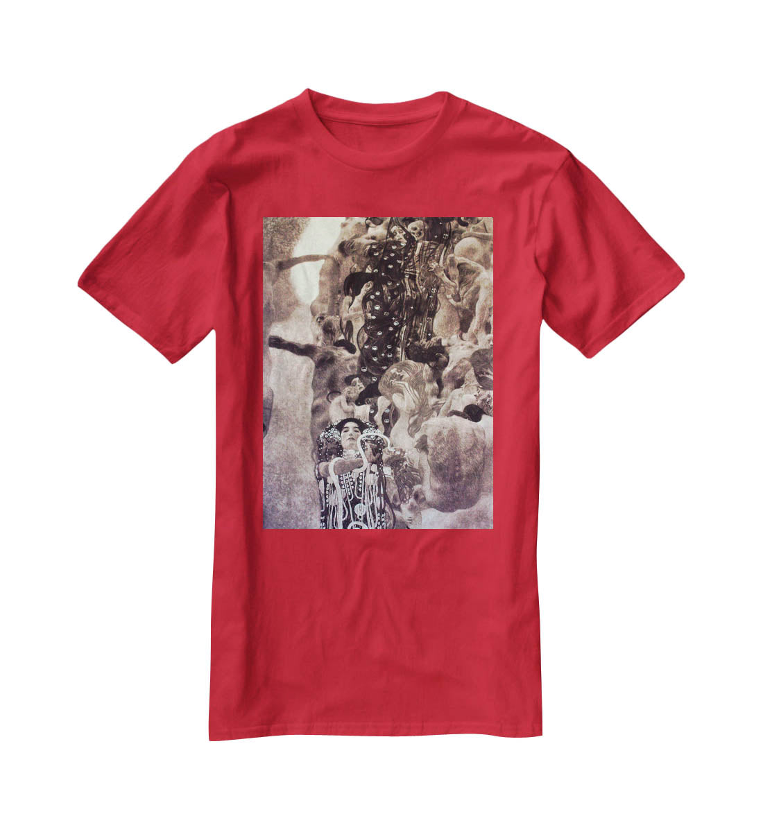Medicine by Klimt T-Shirt - Canvas Art Rocks - 4