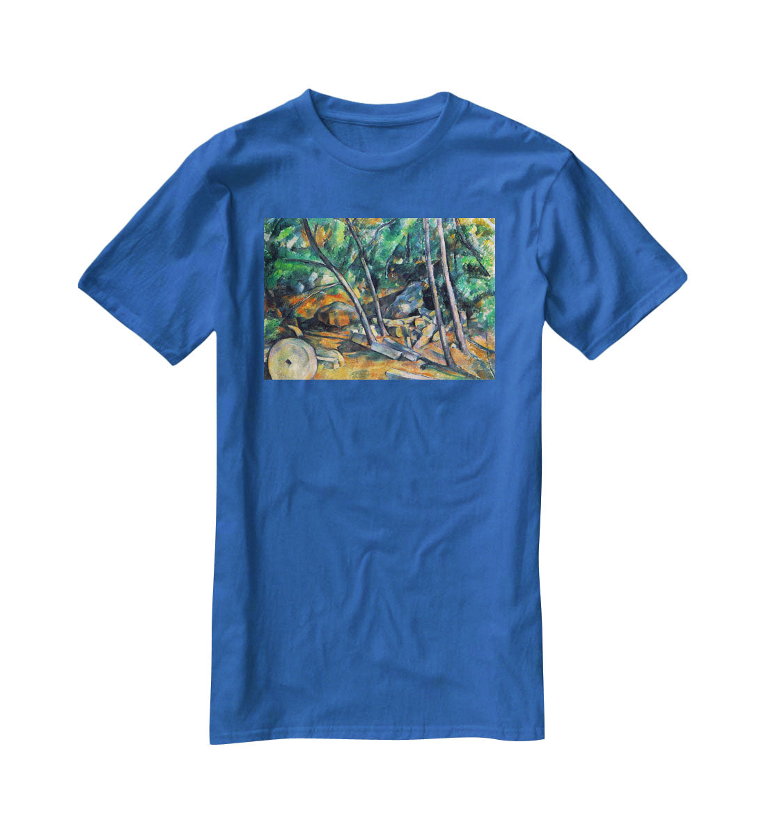 Mill Stone by Cezanne T-Shirt - Canvas Art Rocks - 2