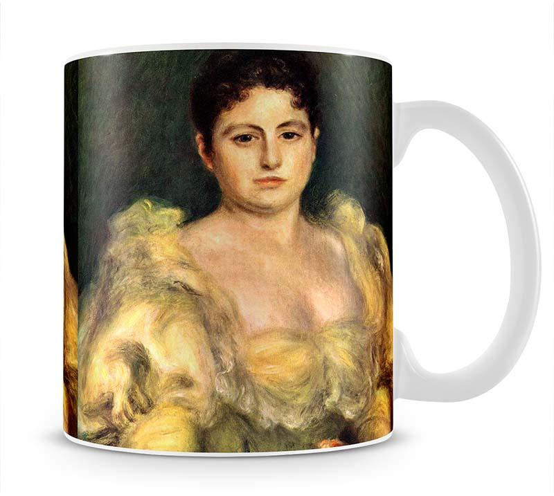 Mme Stephen Pichon by Renoir Mug - Canvas Art Rocks - 1