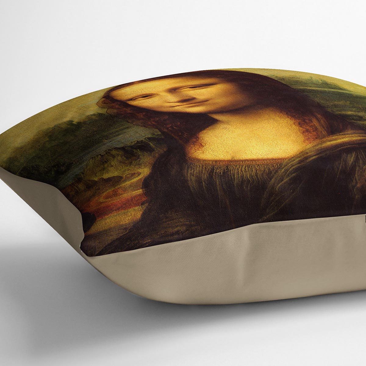 Mona Lisa by Da Vinci Cushion