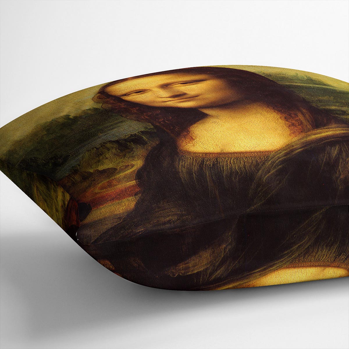 Mona Lisa by Da Vinci Cushion