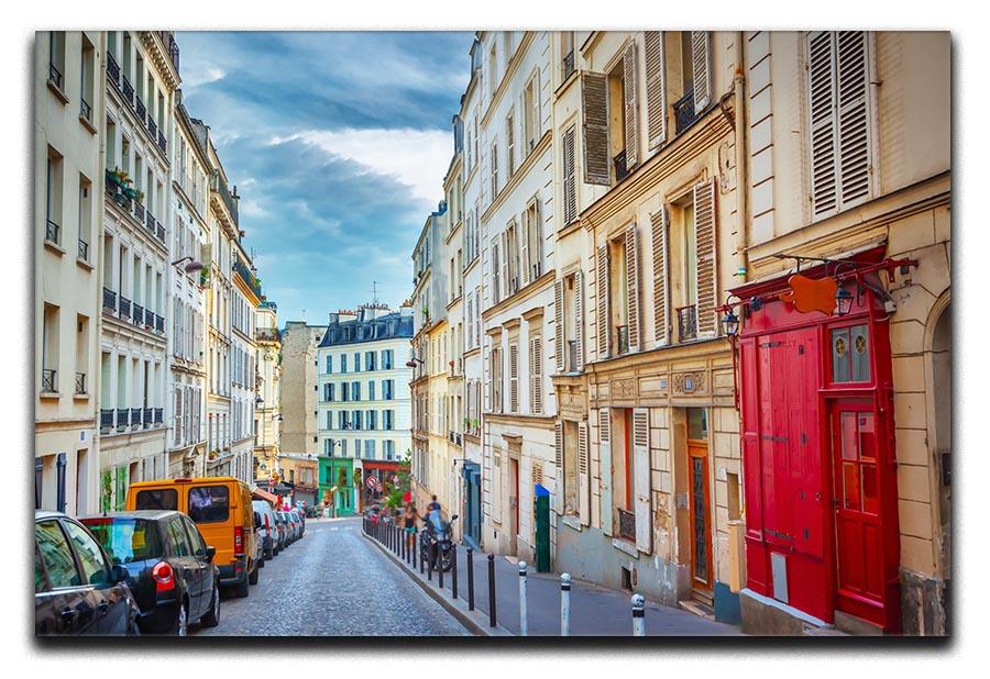 Montmartre in Paris Canvas Print or Poster  - Canvas Art Rocks - 1