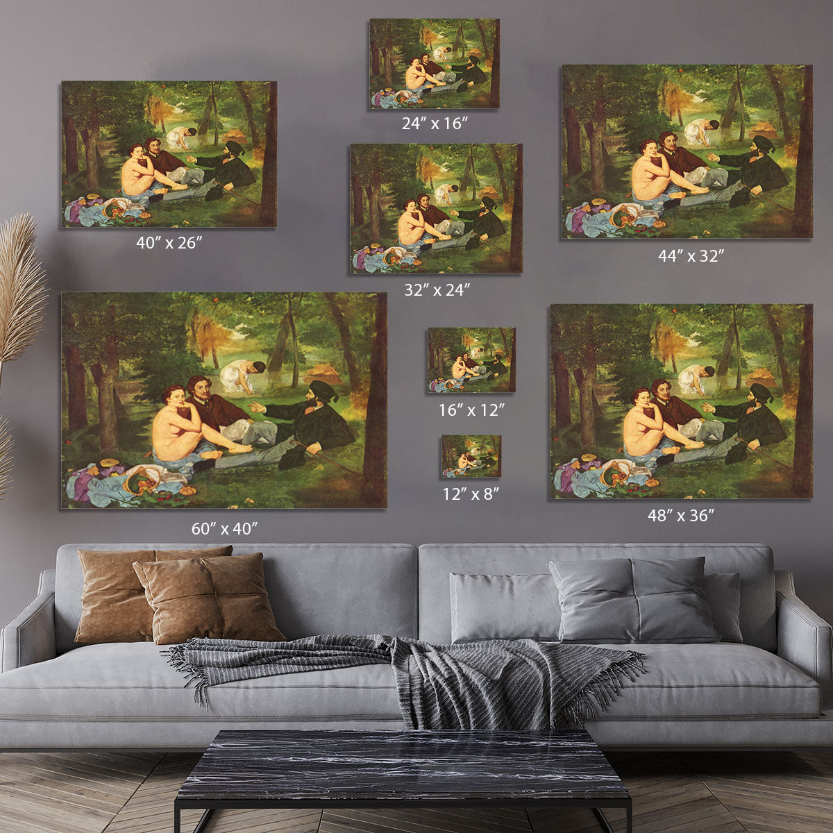 Morning Break by Manet Canvas Print or Poster - Canvas Art Rocks - 7