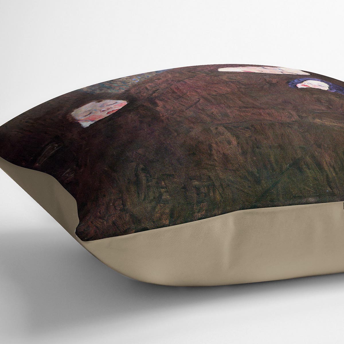 Mother with Children by Klimt Cushion