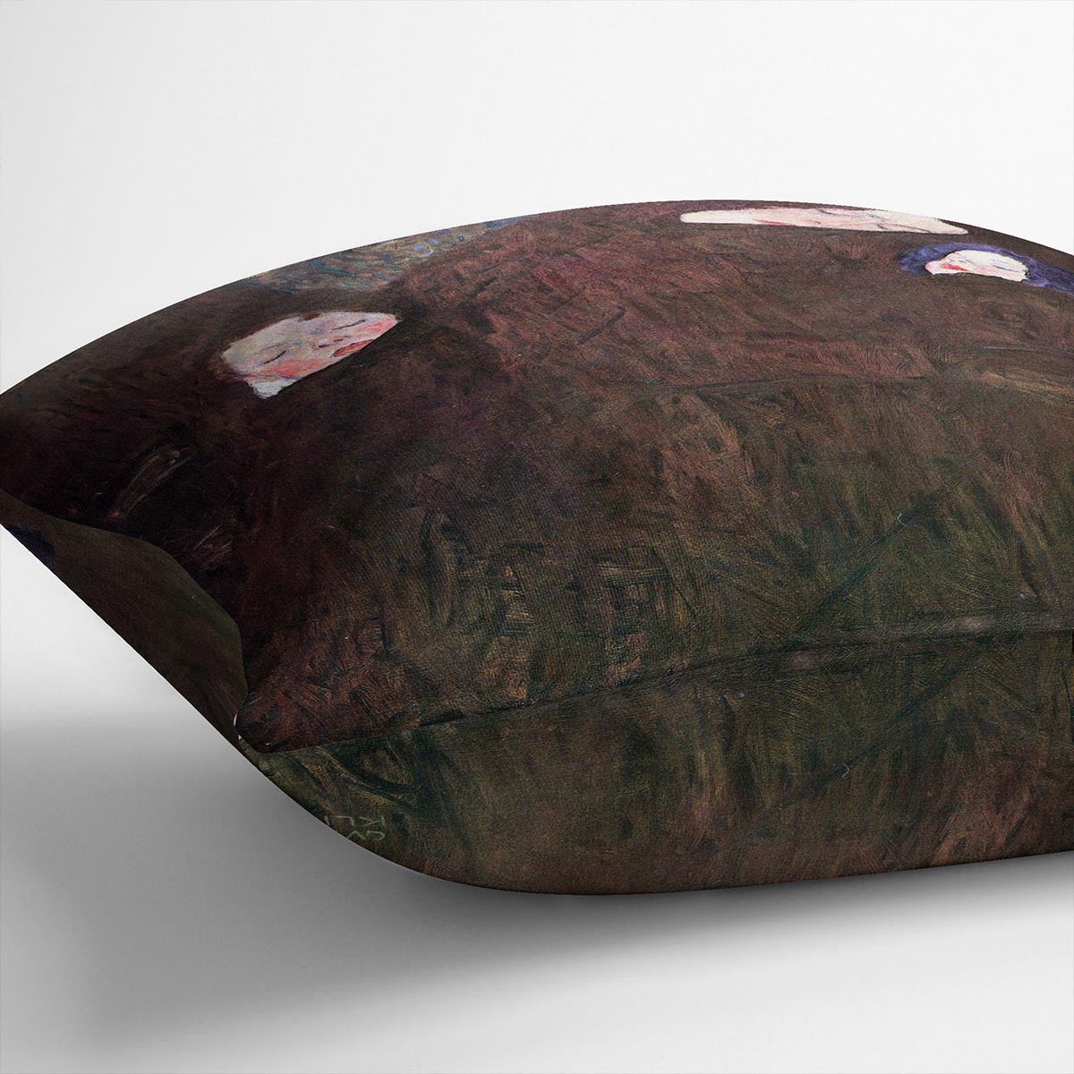 Mother with Children by Klimt Cushion