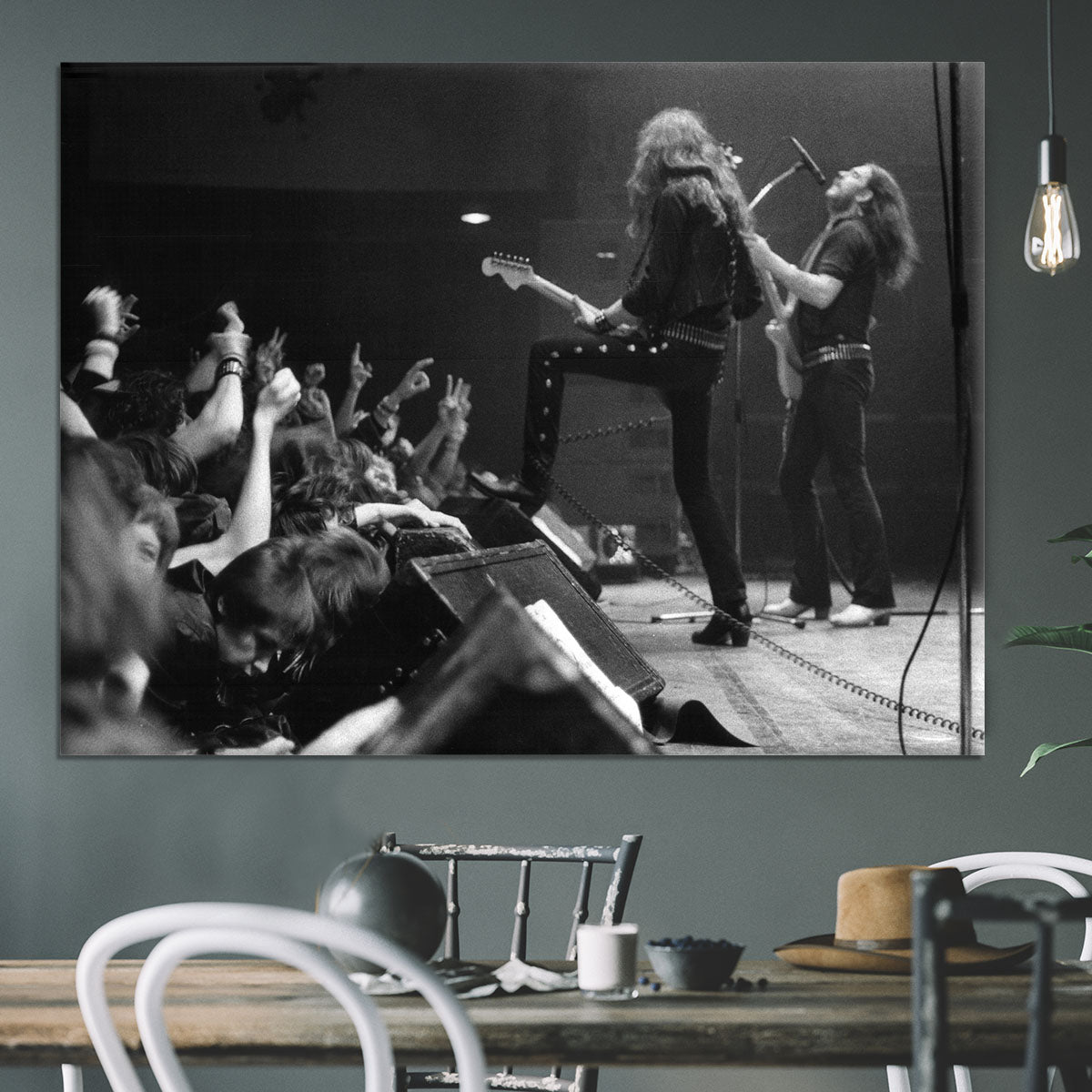 Motorhead on stage Canvas Print or Poster - Canvas Art Rocks - 3