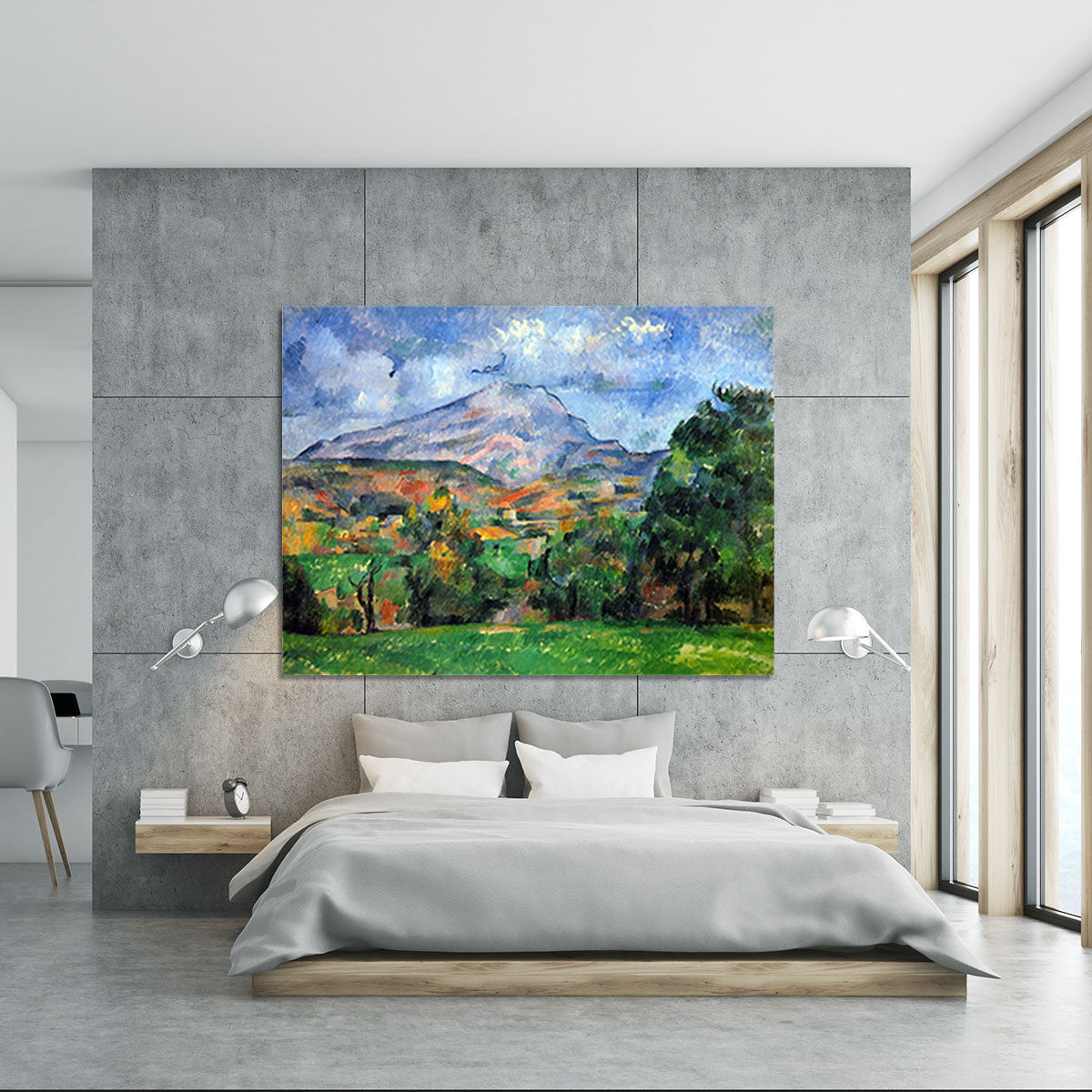 Mount St. Victoire by Cezanne Canvas Print or Poster - Canvas Art Rocks - 5