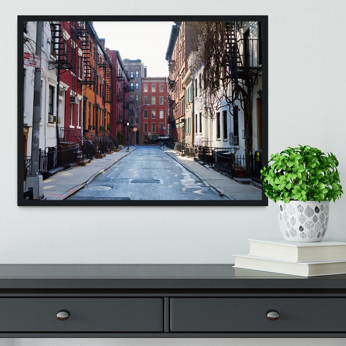 New York Historic buildings Framed Print - Canvas Art Rocks - 2