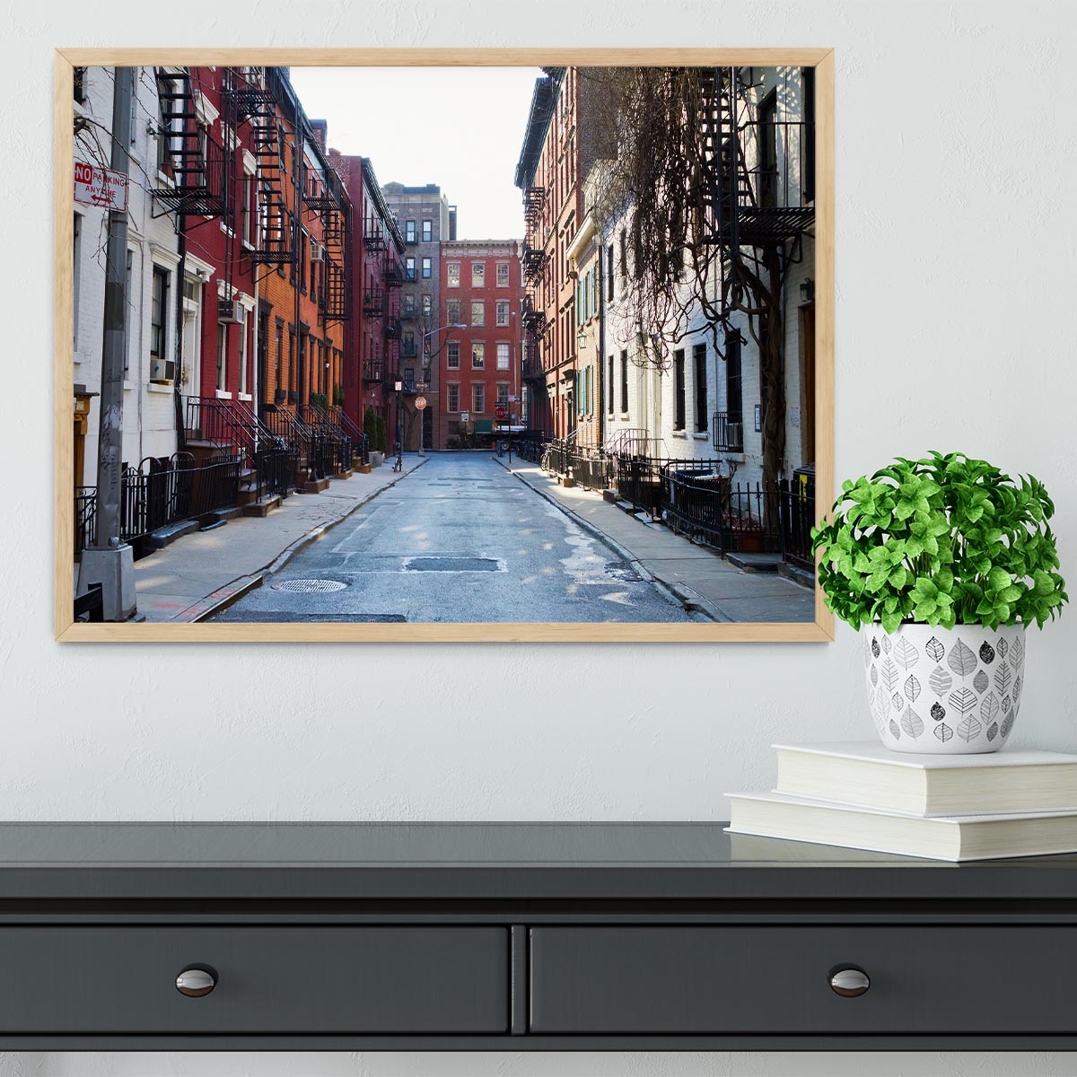 New York Historic buildings Framed Print - Canvas Art Rocks - 4