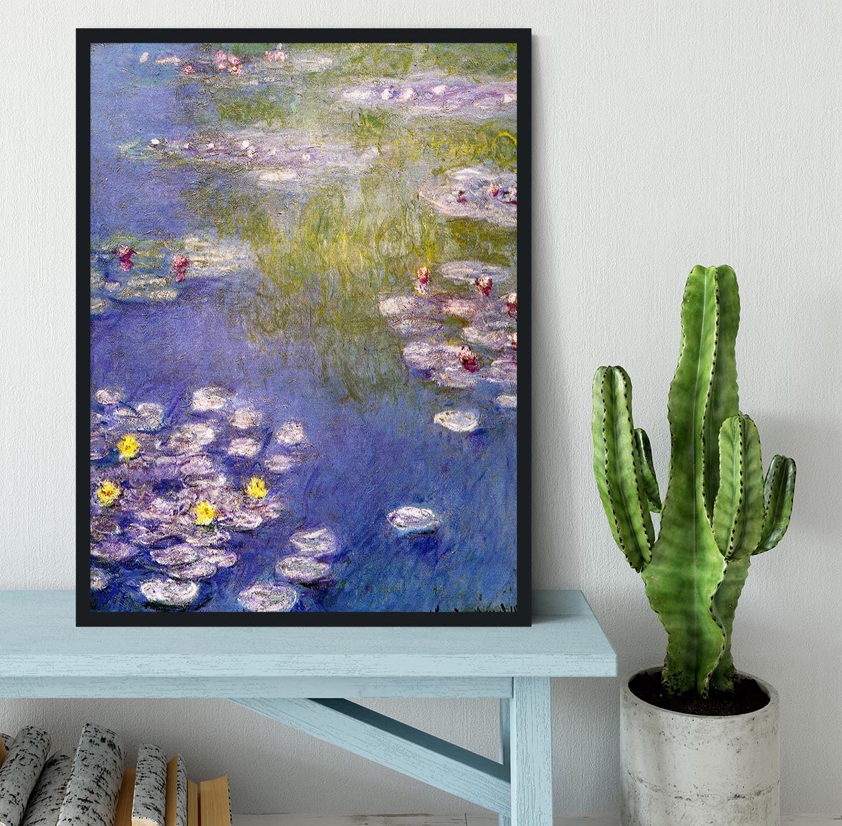 Nympheas at Giverny Framed Print - Canvas Art Rocks - 2