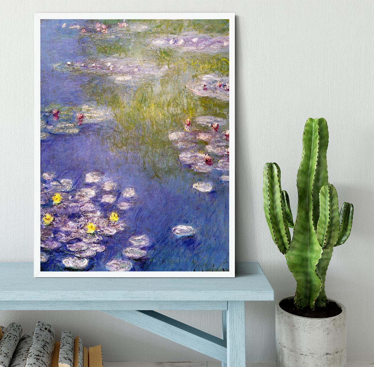 Nympheas at Giverny Framed Print - Canvas Art Rocks -6