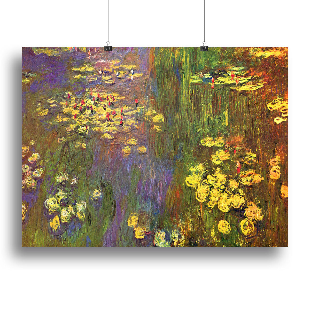 Nympheas water plantes Canvas Print or Poster - Canvas Art Rocks - 2