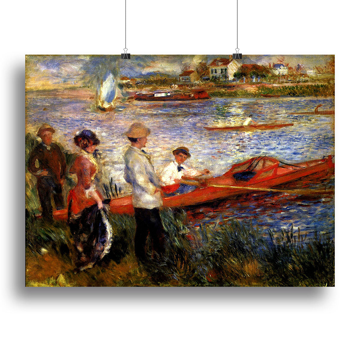 Oarsman of Chatou by Renoir Canvas Print or Poster - Canvas Art Rocks - 2
