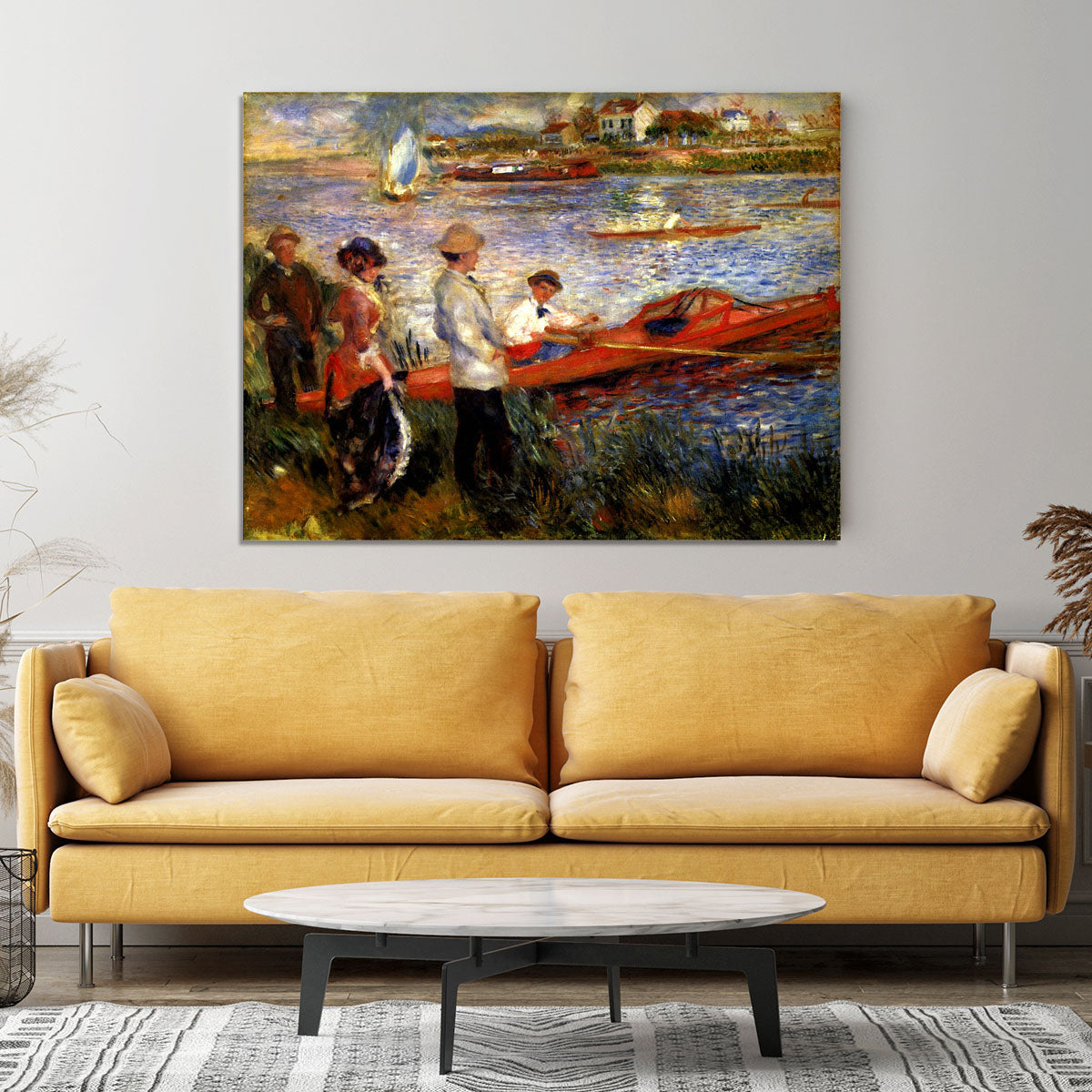 Oarsman of Chatou by Renoir Canvas Print or Poster - Canvas Art Rocks - 4