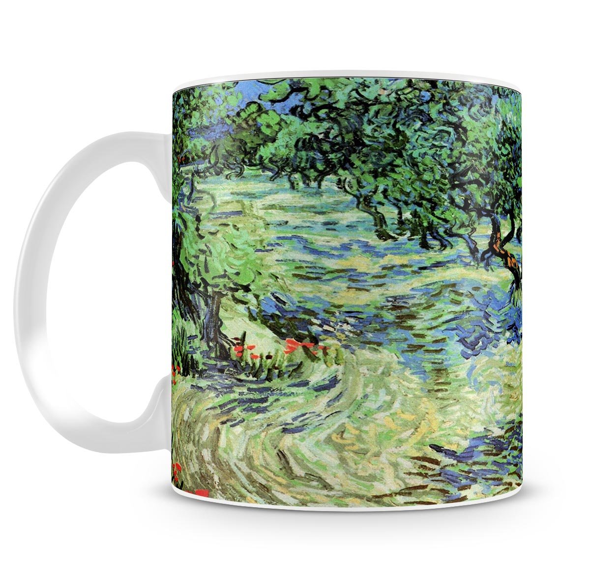 Olive Grove by Van Gogh Mug - Canvas Art Rocks - 4