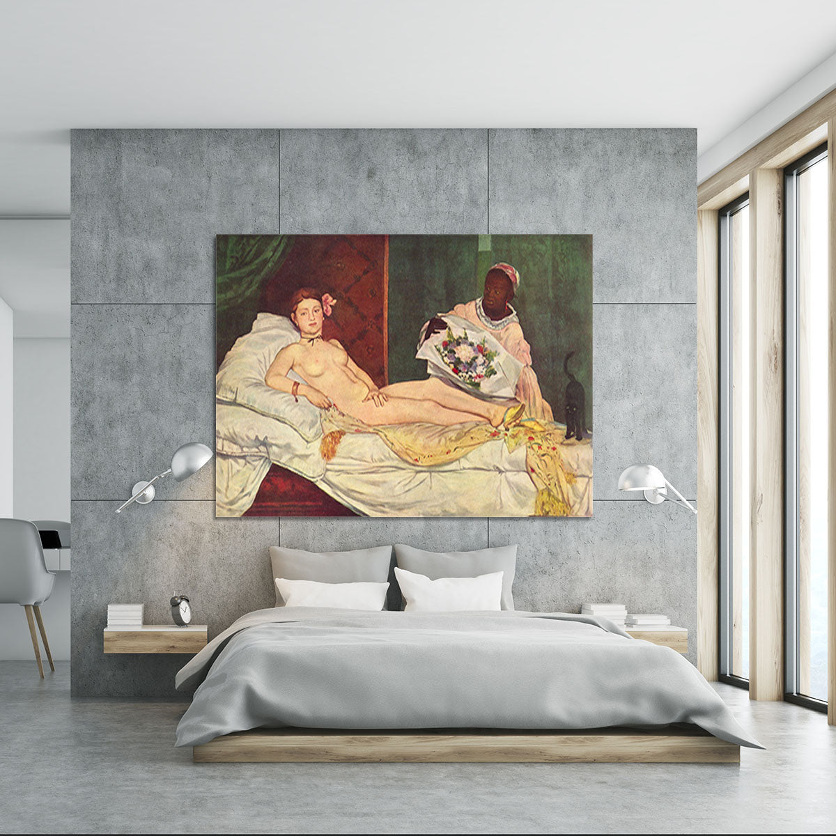 Olympia 1 by Manet Canvas Print or Poster - Canvas Art Rocks - 5