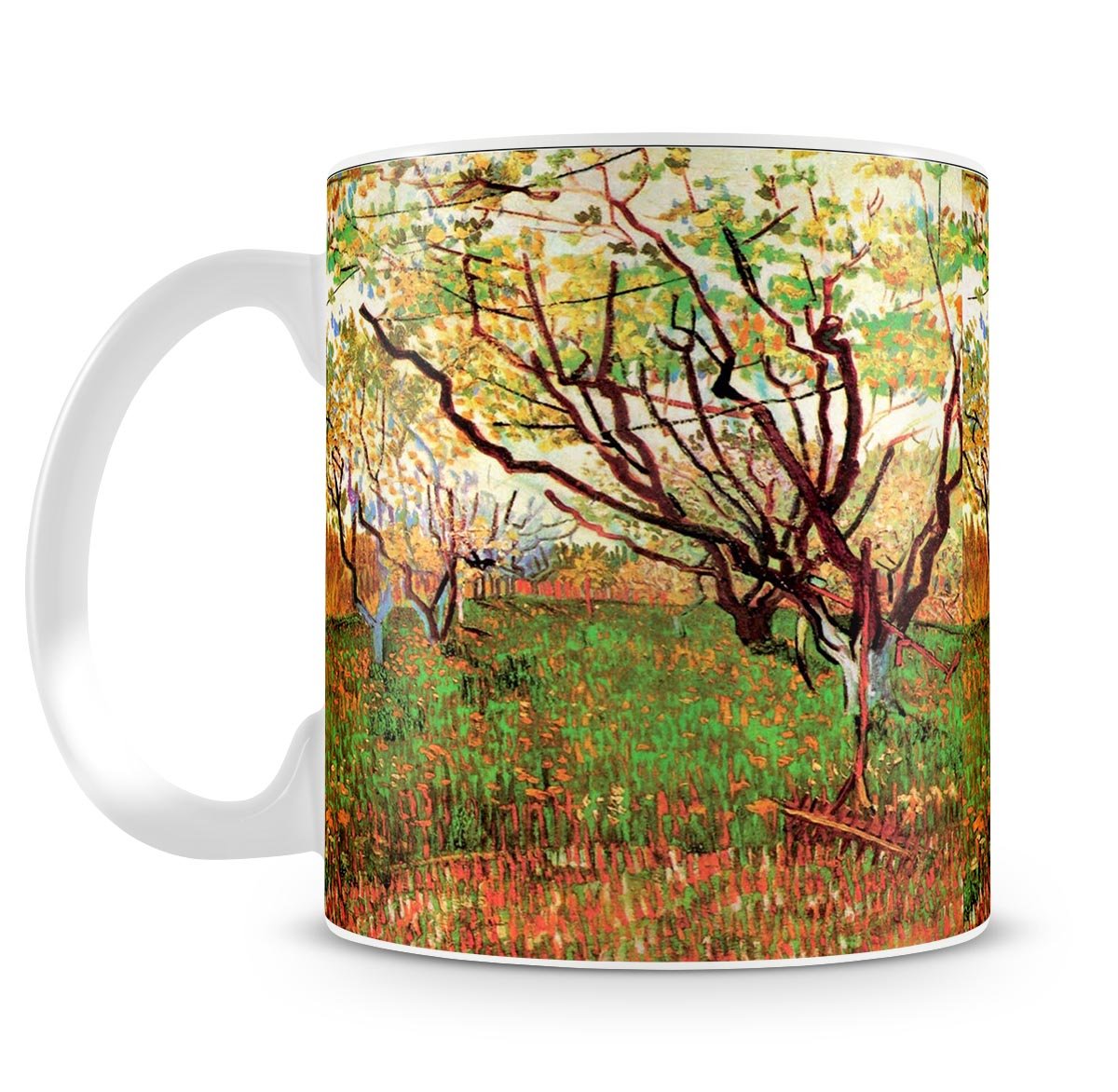 Orchard in Blossom by Van Gogh Mug - Canvas Art Rocks - 4