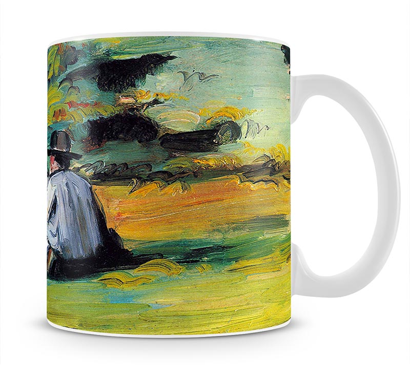 Painter at Work by Cezanne Mug - Canvas Art Rocks - 1