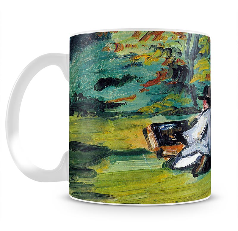 Painter at Work by Cezanne Mug - Canvas Art Rocks - 1