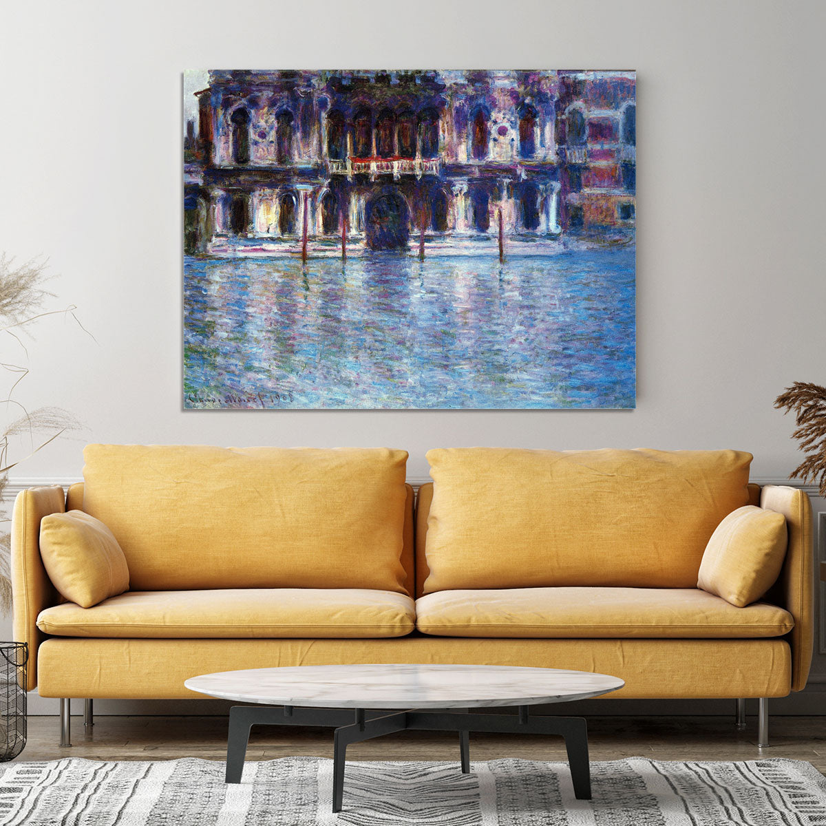 Palazzo 2 by Monet Canvas Print or Poster - Canvas Art Rocks - 4