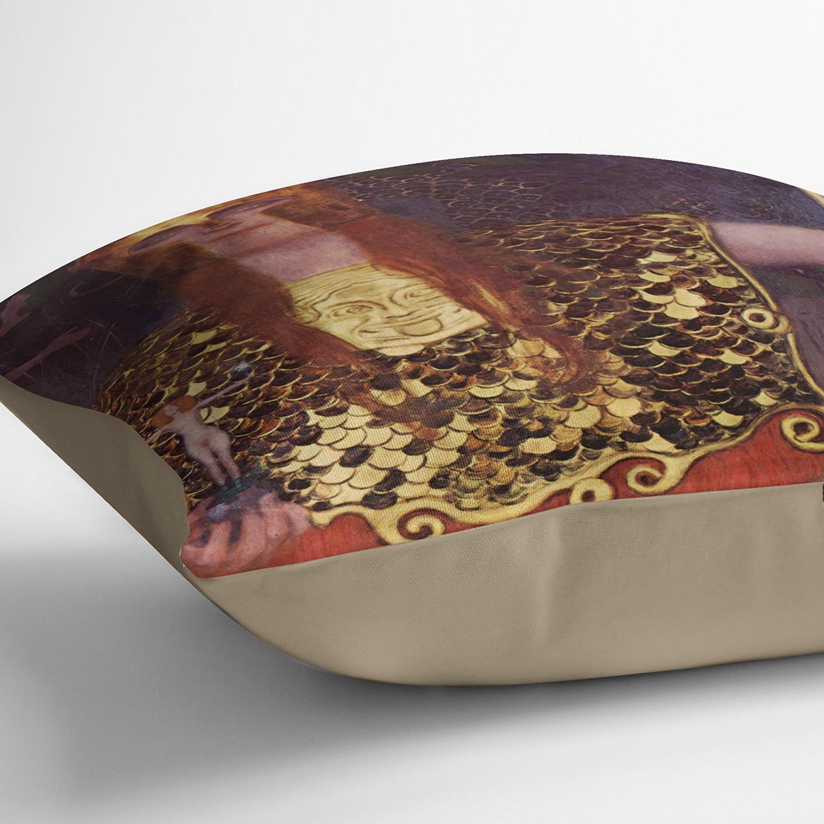 Pallas Athena by Klimt Cushion