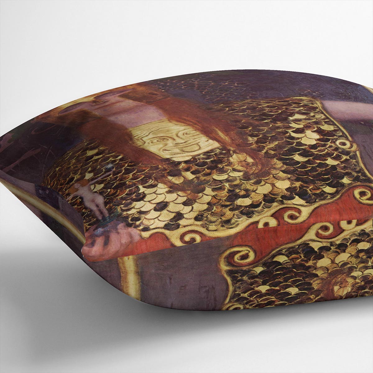 Pallas Athena by Klimt Cushion