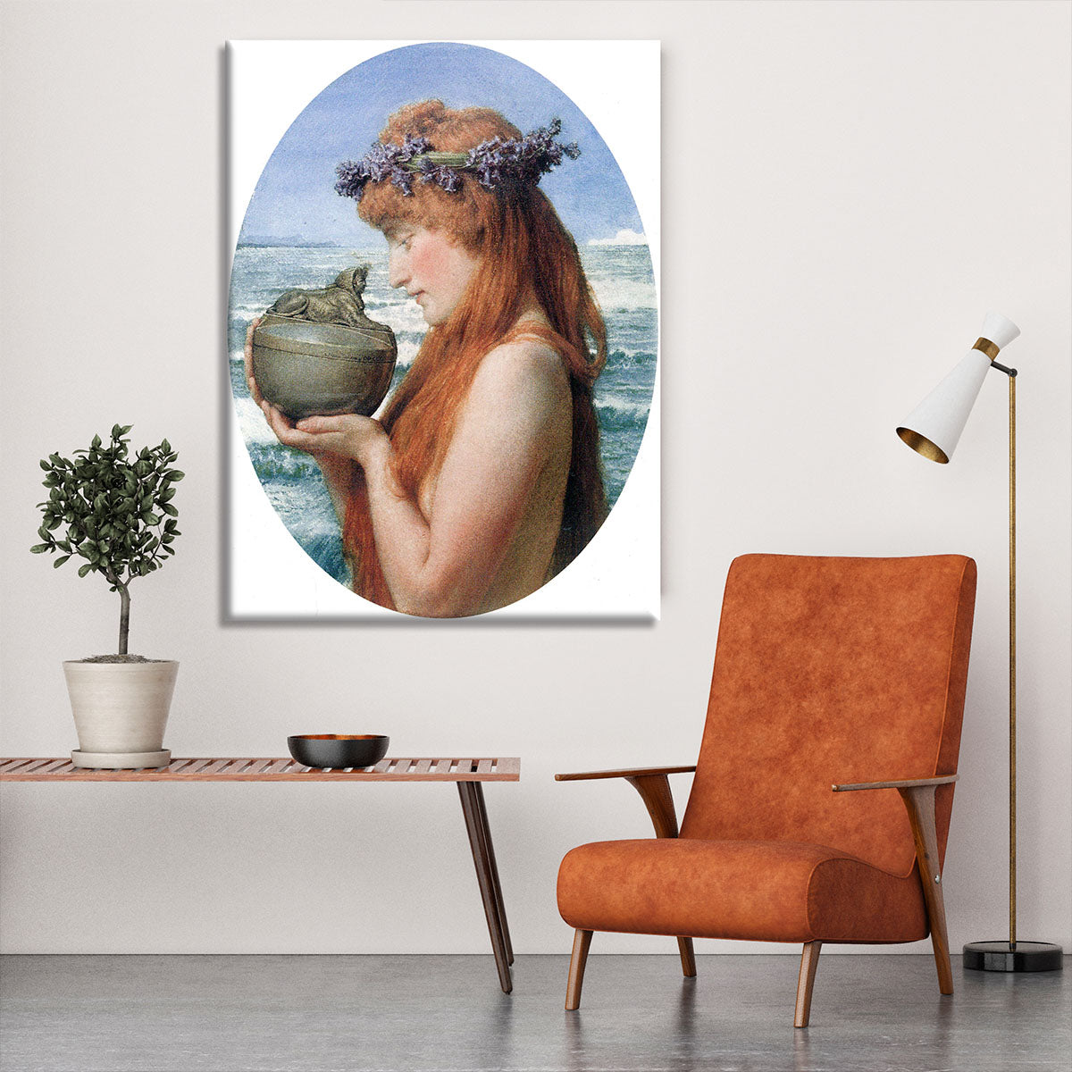 Pandora by Alma Tadema Canvas Print or Poster - Canvas Art Rocks - 6