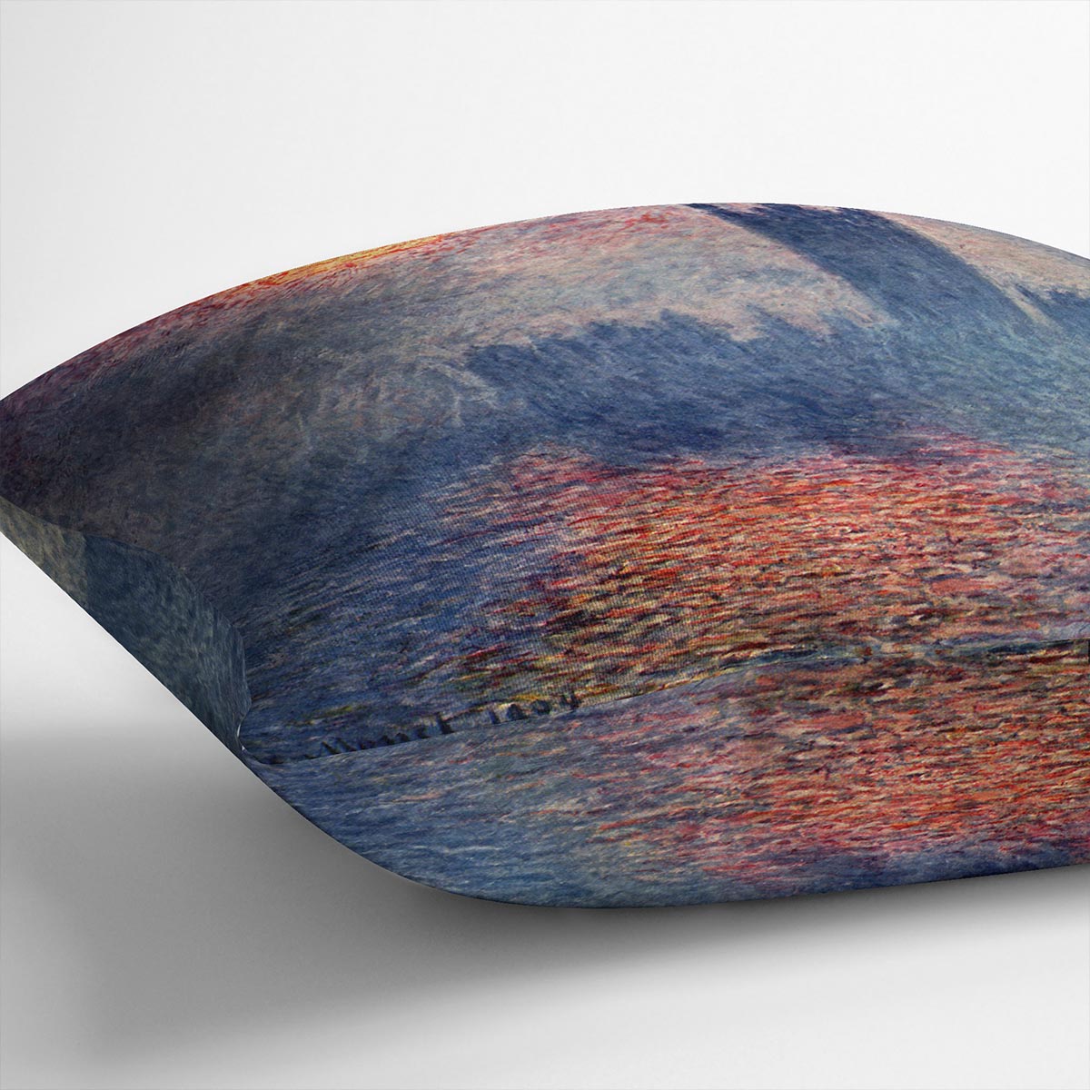 Parliament in London by Monet Cushion