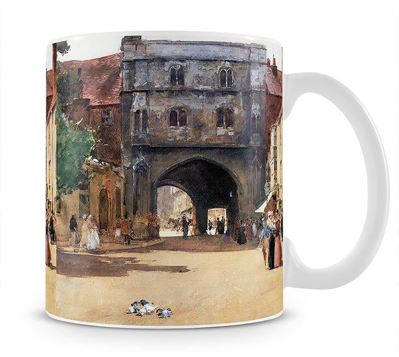 Passage in Canterbury by Hassam Mug - Canvas Art Rocks - 1