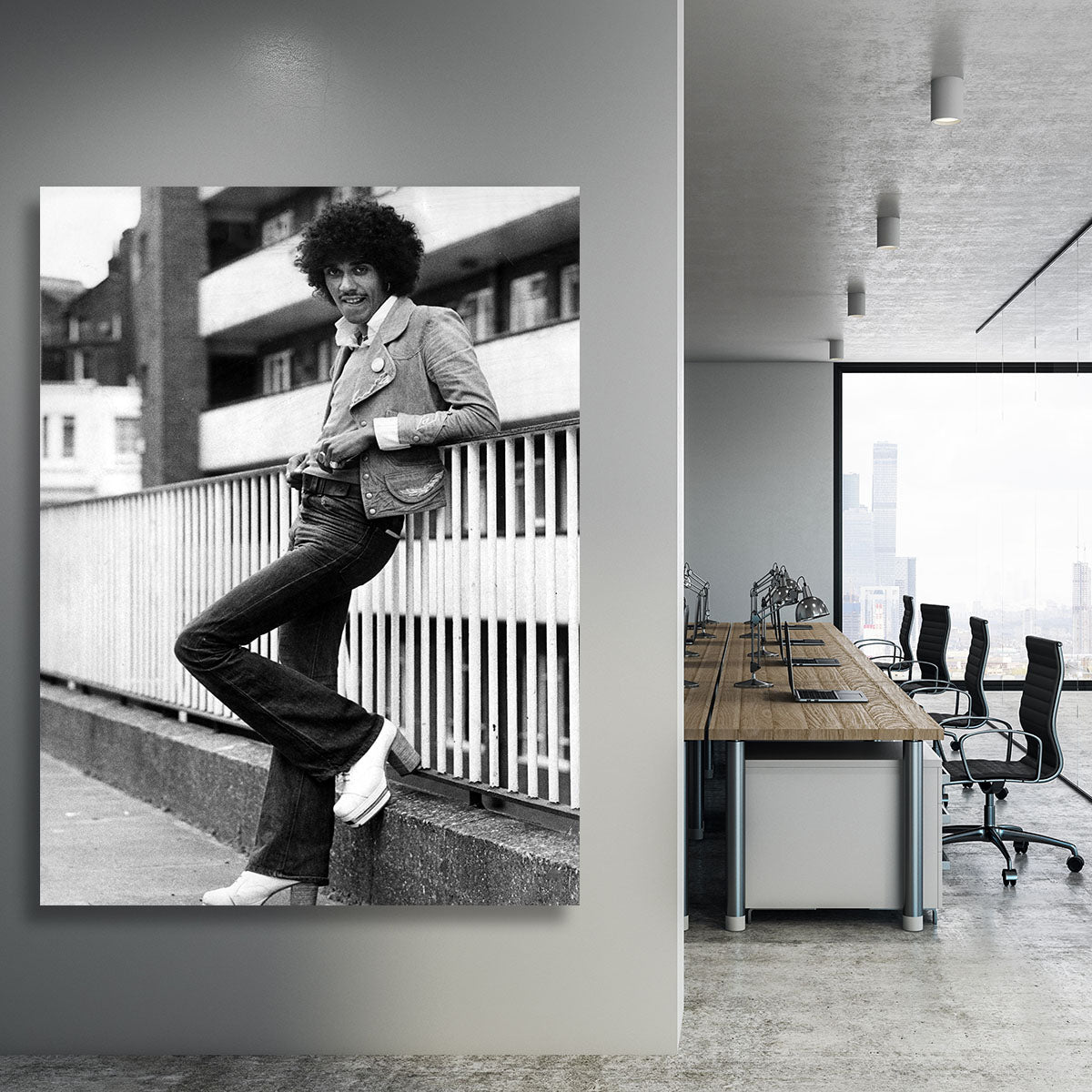 Phil Lynott Canvas Print or Poster | Canvas Art Rocks