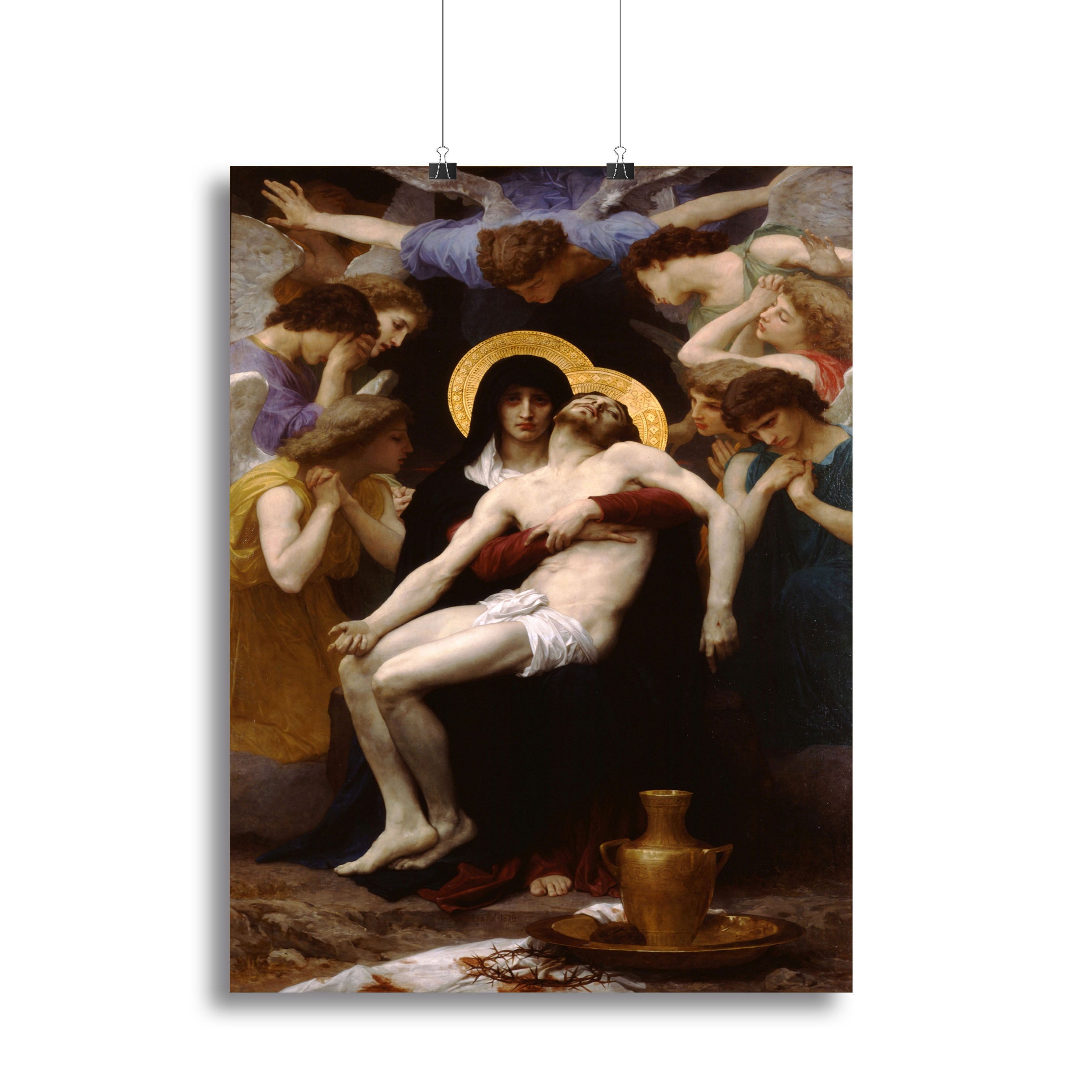Pieta By Bouguereau Canvas Print or Poster - Canvas Art Rocks - 2