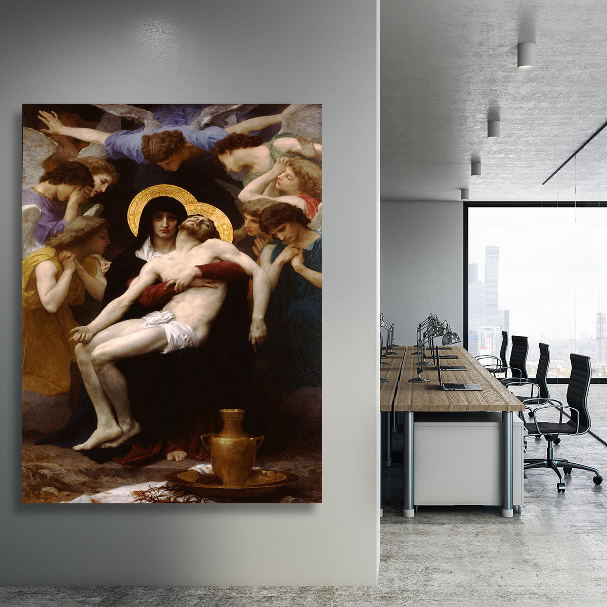 Pieta By Bouguereau Canvas Print or Poster - Canvas Art Rocks - 3