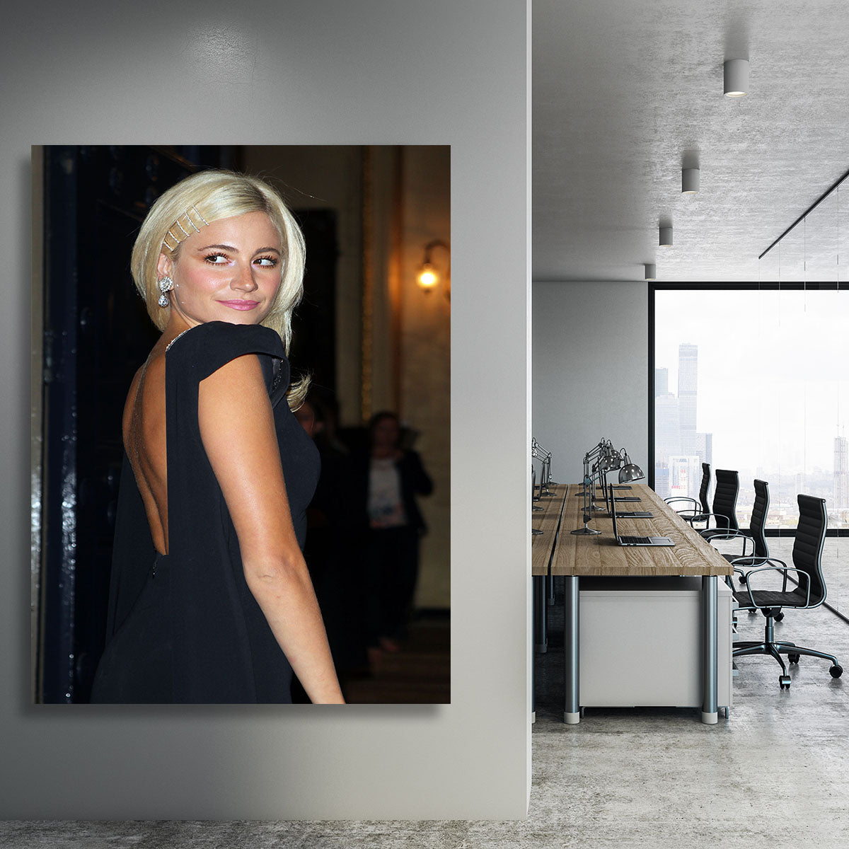 Pixie Lott at the Theatre Royal Canvas Print or Poster - Canvas Art Rocks - 3