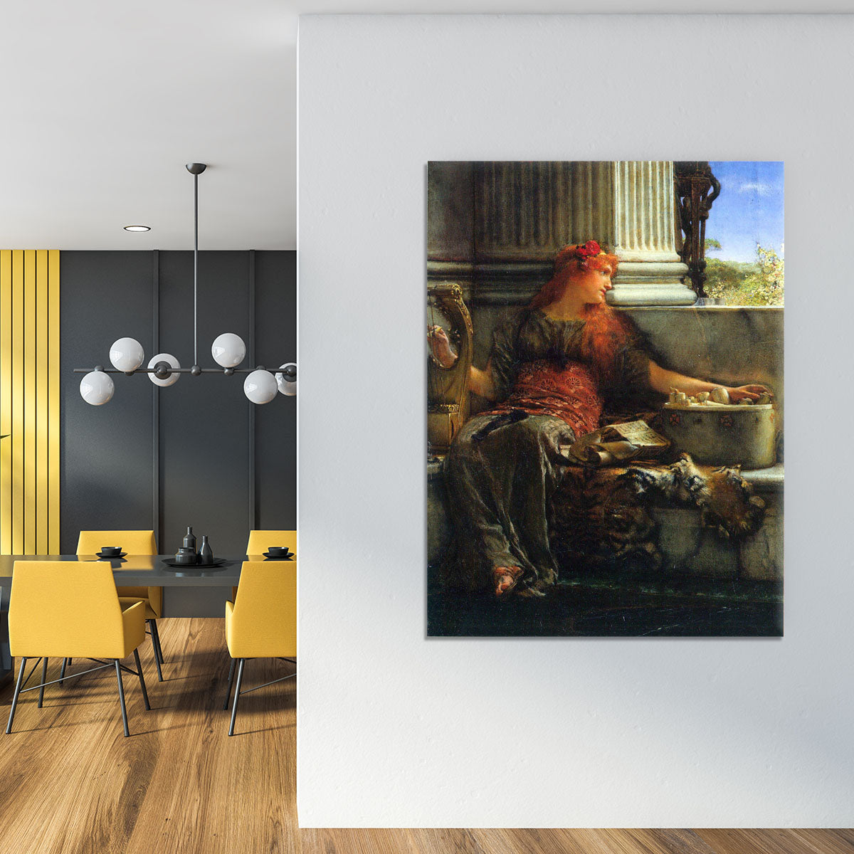 Poesie by Alma Tadema Canvas Print or Poster - Canvas Art Rocks - 4