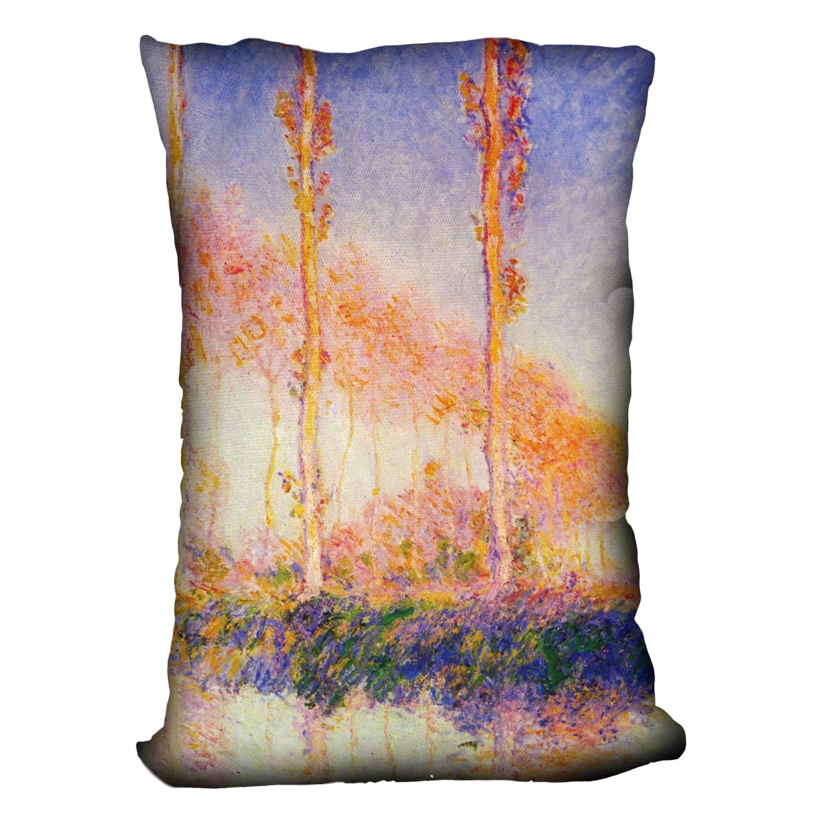 Poplars 2 by Monet Cushion