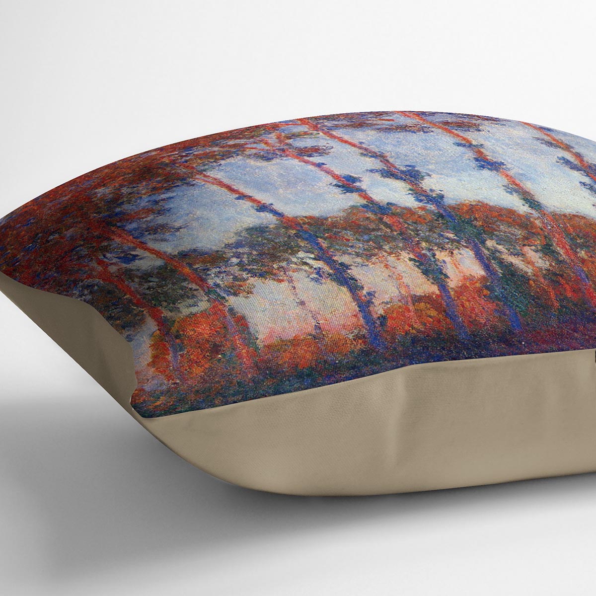 Poplars by Monet Cushion