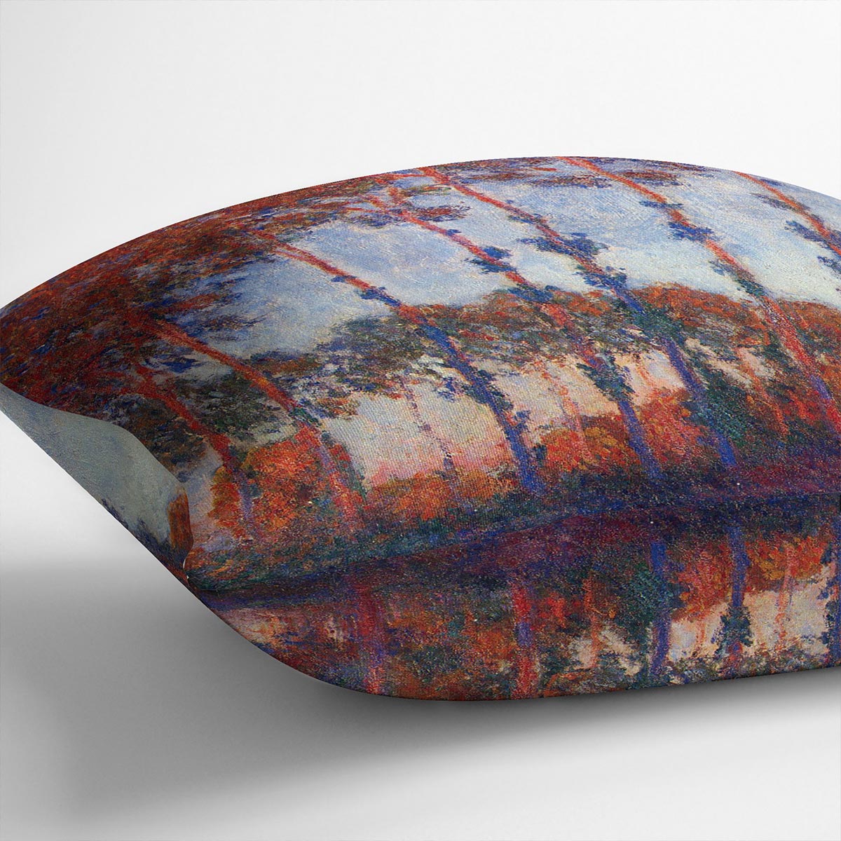 Poplars by Monet Cushion