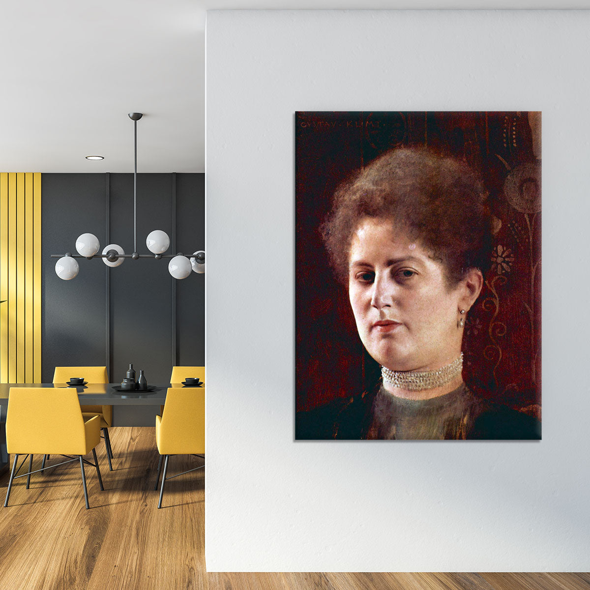 Portrai of a Woman by Klimt Canvas Print or Poster - Canvas Art Rocks - 4