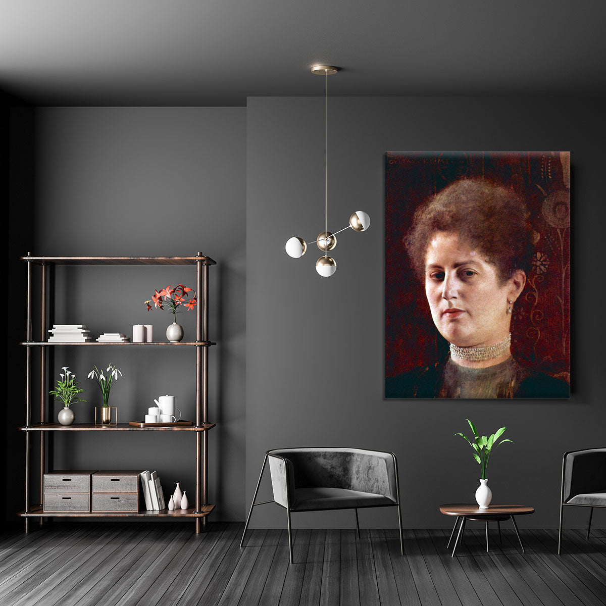 Portrai of a Woman by Klimt Canvas Print or Poster - Canvas Art Rocks - 5