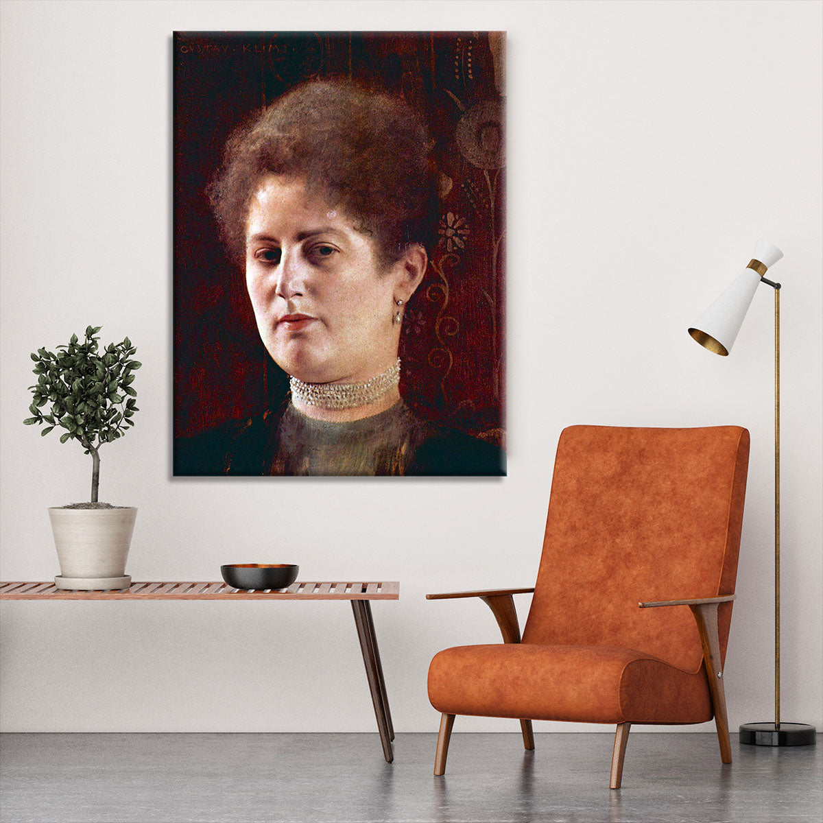 Portrai of a Woman by Klimt Canvas Print or Poster - Canvas Art Rocks - 6