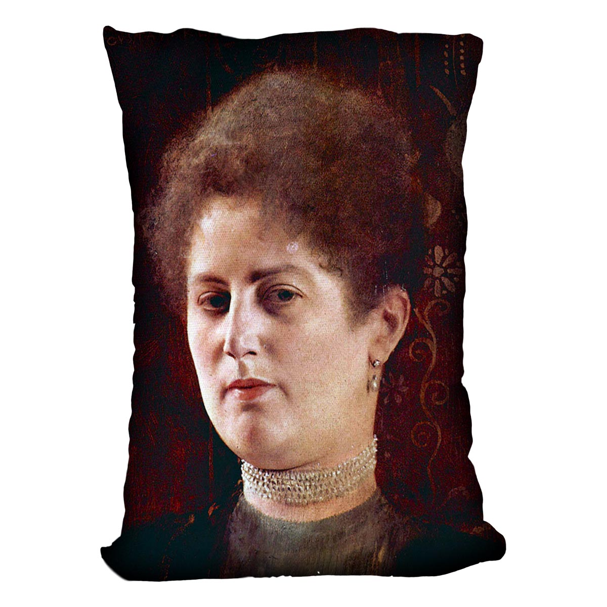 Portrai of a Woman by Klimt Cushion