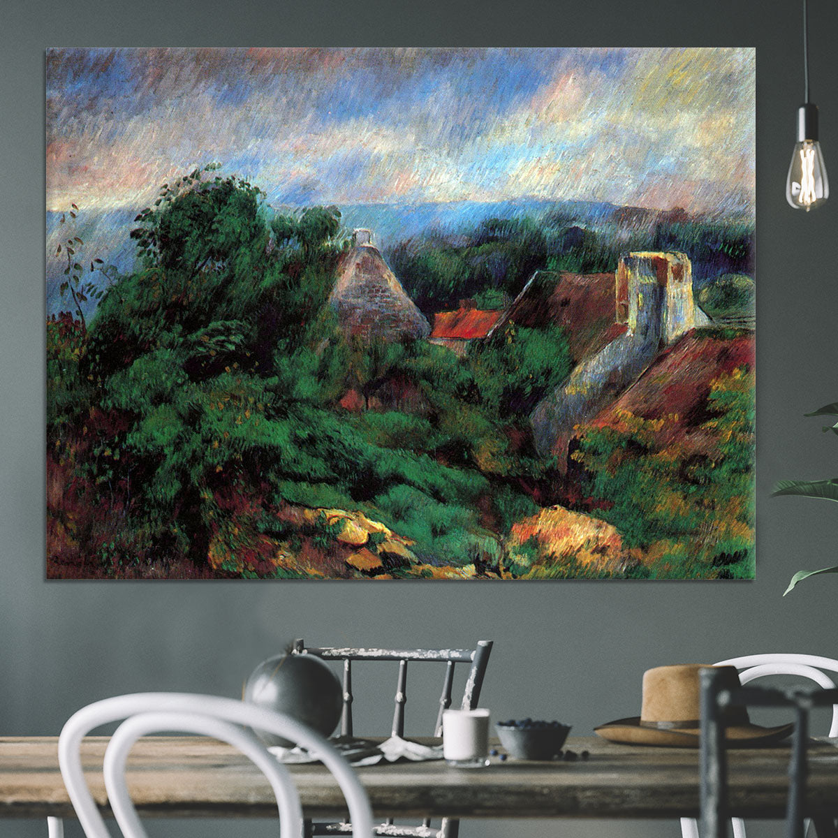 Portrait of Aline Charigot Madame Renoir by Renoir Canvas Print or Poster - Canvas Art Rocks - 3