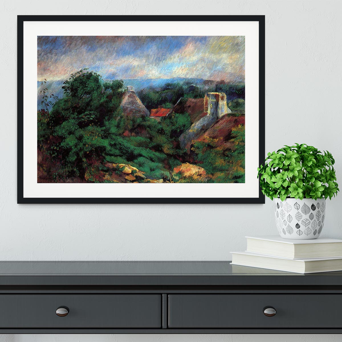 Portrait of Aline Charigot Madame Renoir by Renoir Framed Print - Canvas Art Rocks - 1