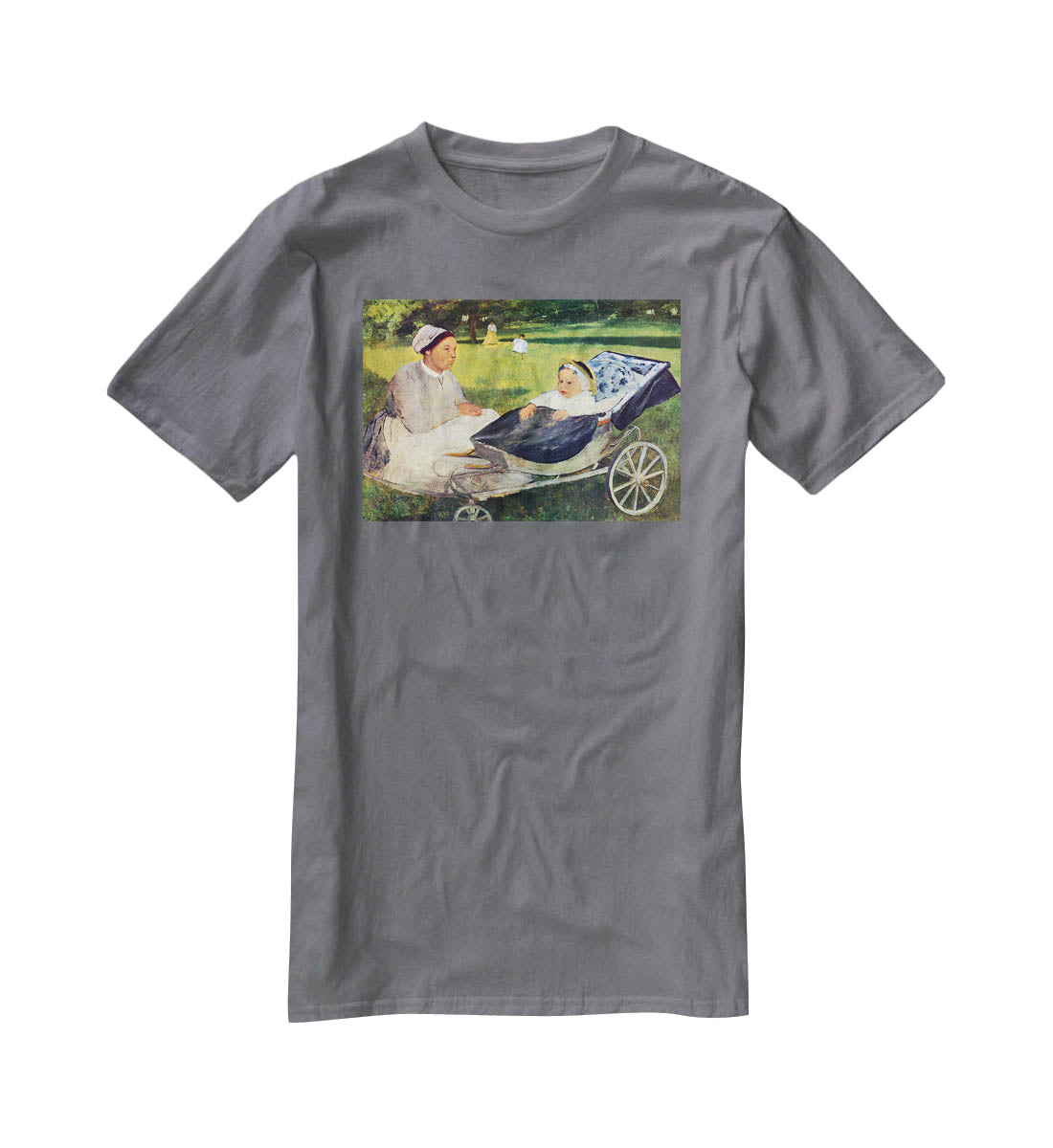Portrait of Henri Valpincon by Degas T-Shirt - Canvas Art Rocks - 3