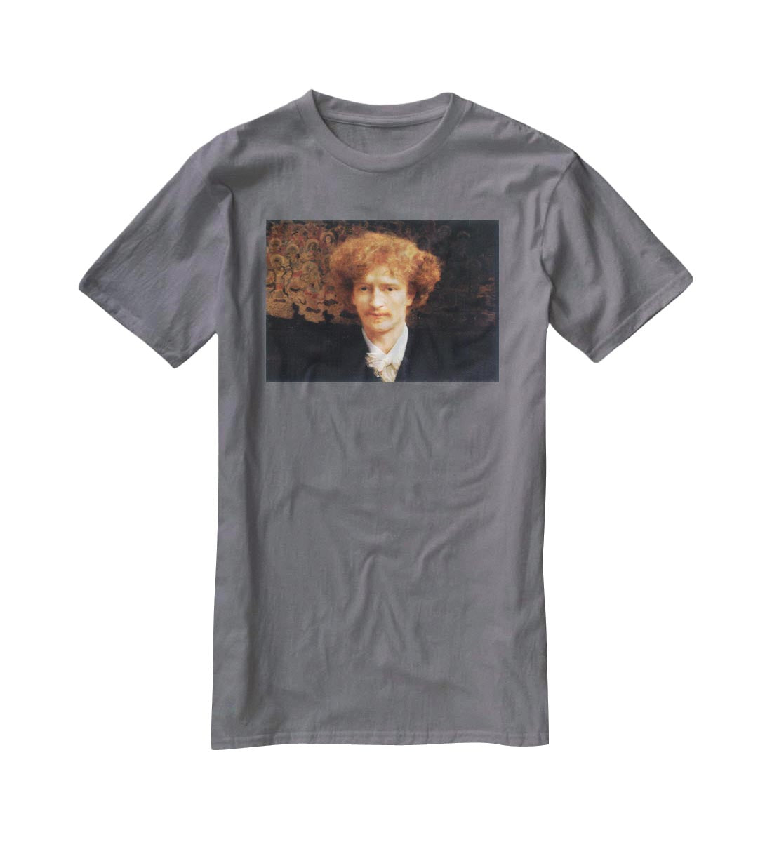 Portrait of Ignaz Jan Paderewski by Alma Tadema T-Shirt - Canvas Art Rocks - 3