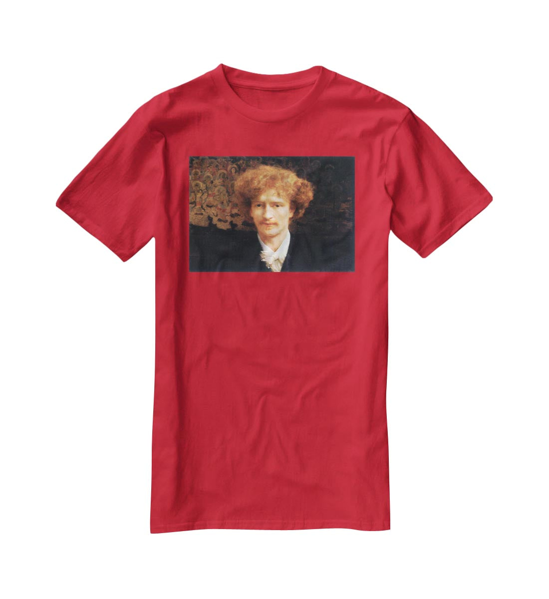 Portrait of Ignaz Jan Paderewski by Alma Tadema T-Shirt - Canvas Art Rocks - 4