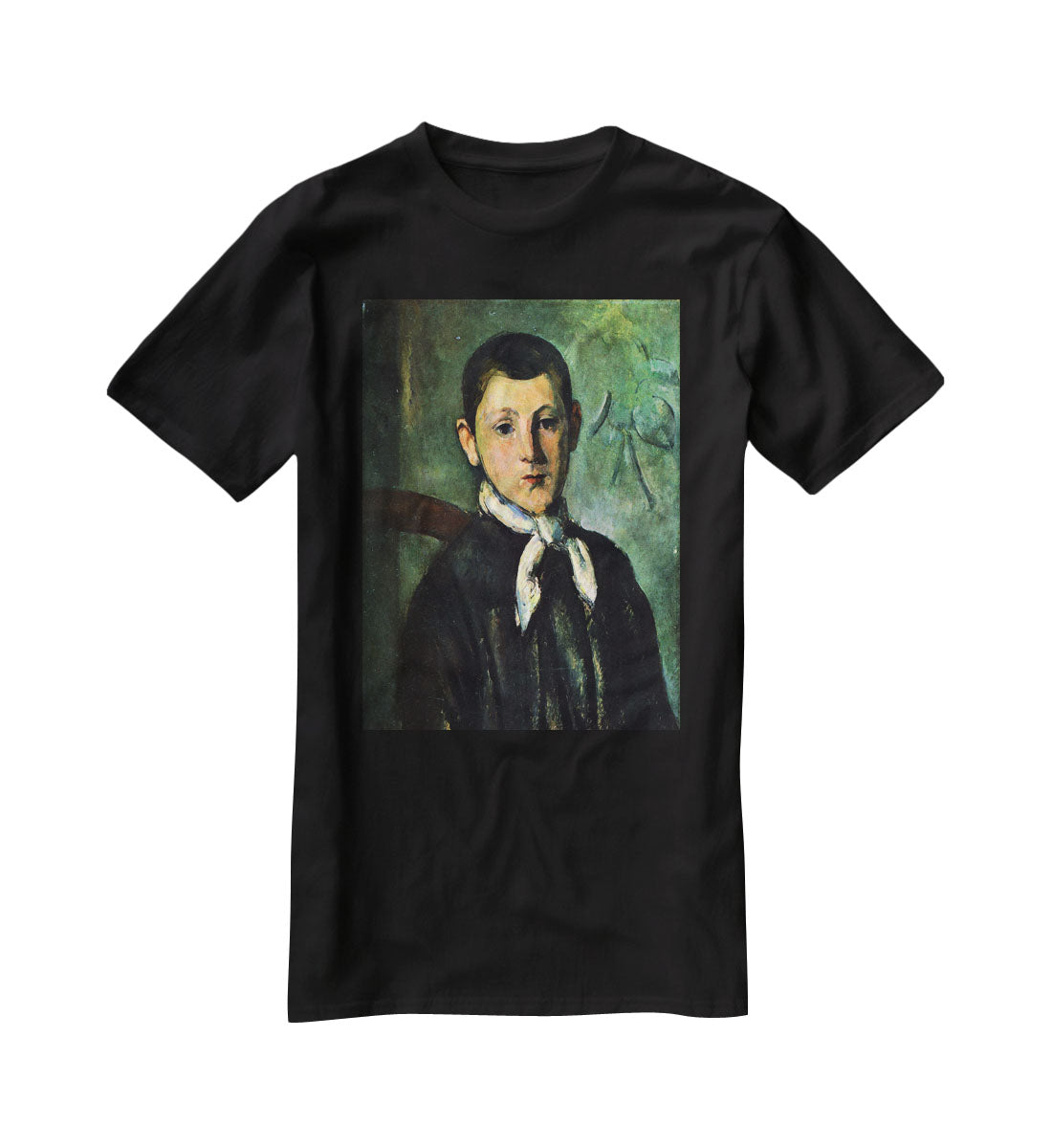 Portrait of Lois Guillaime by Cezanne T-Shirt - Canvas Art Rocks - 1