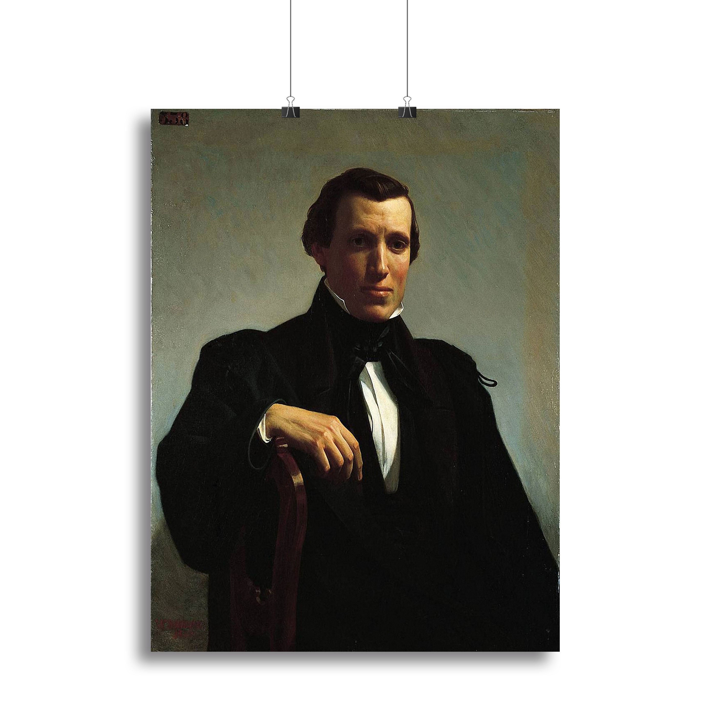 Portrait of Monsieur M By Bouguereau Canvas Print or Poster - Canvas Art Rocks - 2