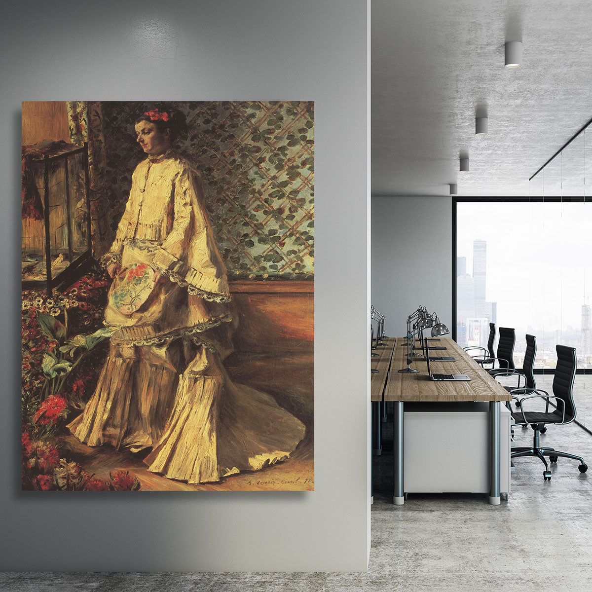 Portrait of Rapha by Renoir Canvas Print or Poster - Canvas Art Rocks - 3